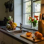 House With Sun Terrace For 8 Guests アパート ヘルシング・アム・アンマーゼー