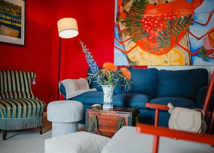 شقة House With Sun Terrace For 8 Guests هيرشينج ام امرسي